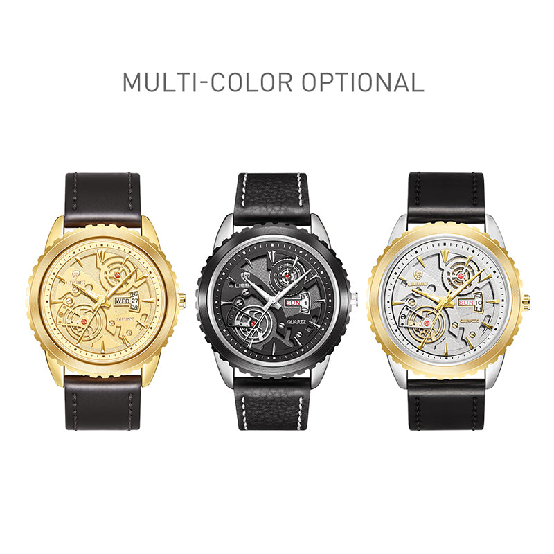 LIEBIG Casual Fashion Men Quartz Watch Unisex Business L1033 Watch