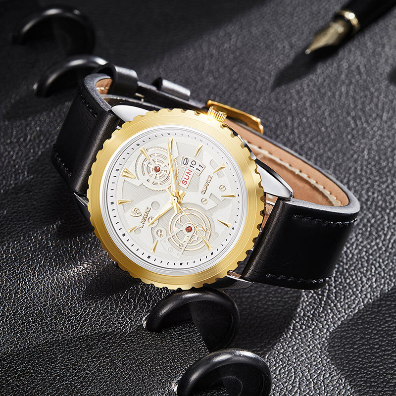 LIEBIG Casual Fashion Men Quartz Watch Unisex Business L1033 Watch