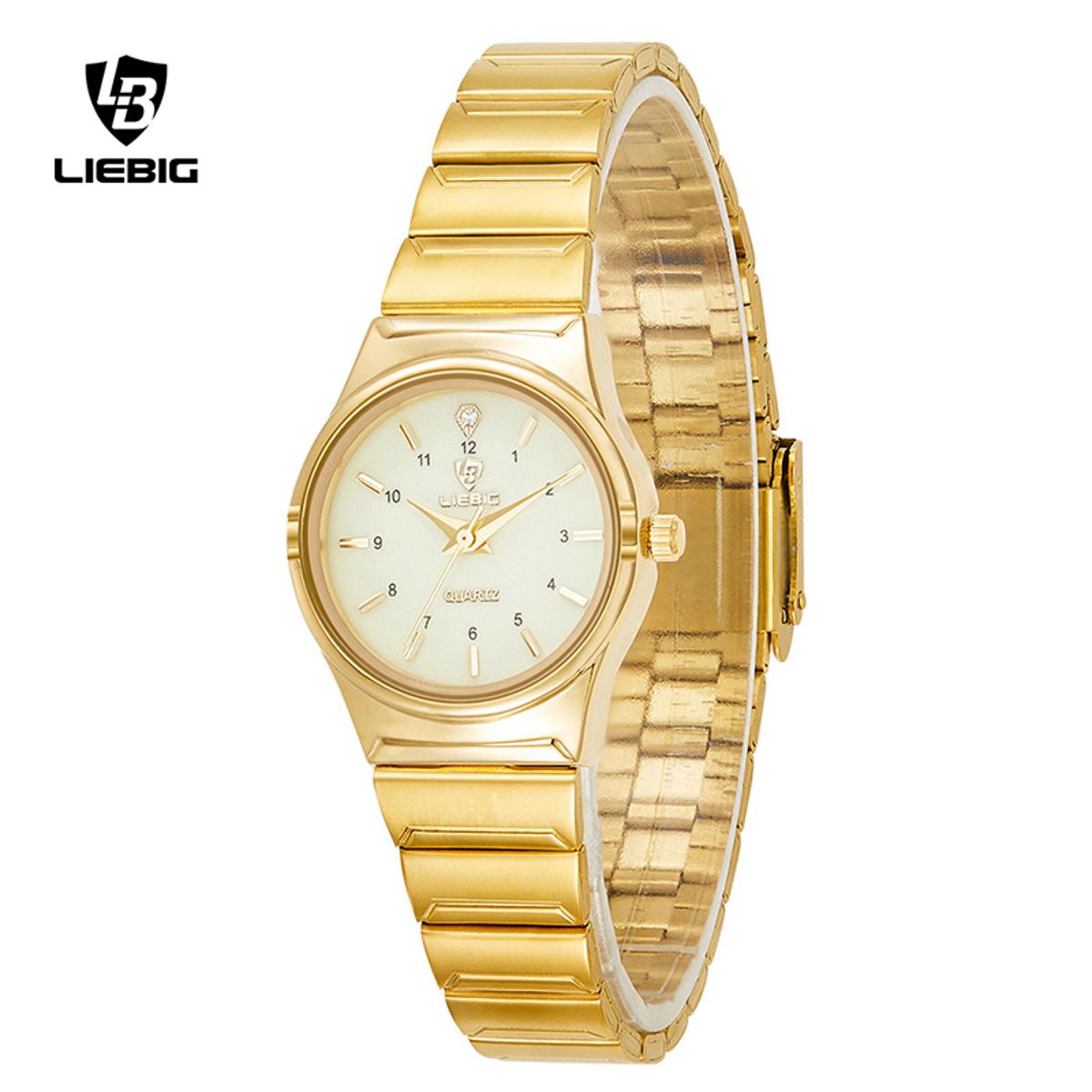 LIEBIG Men Women Watch Waterproof Stainless Steel Men Women Quartz Watch L1024