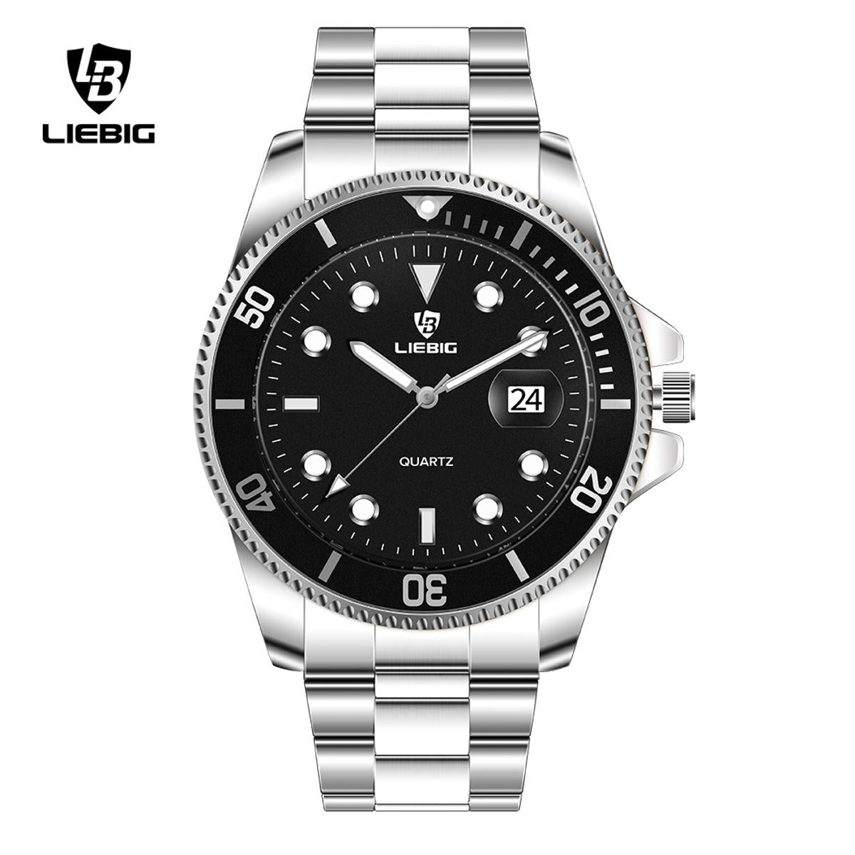 LIEBIG Men's Watch Fashion Sports Waterproof Calendar Men's Watch L2015
