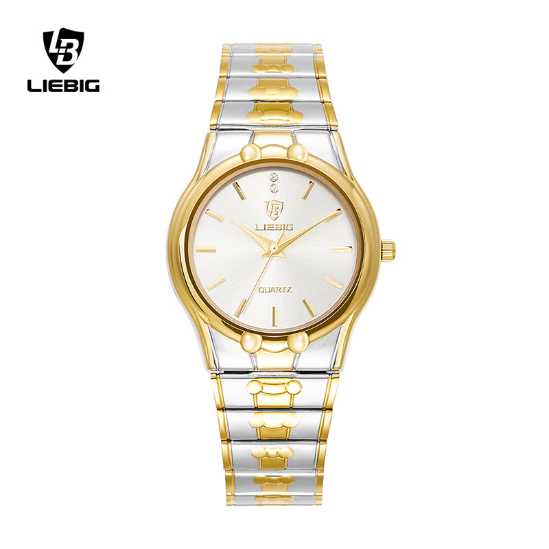 LIEBIG Men Women Watch Fashion Waterproof Stainless Steel Men Women Quartz Watch L1023